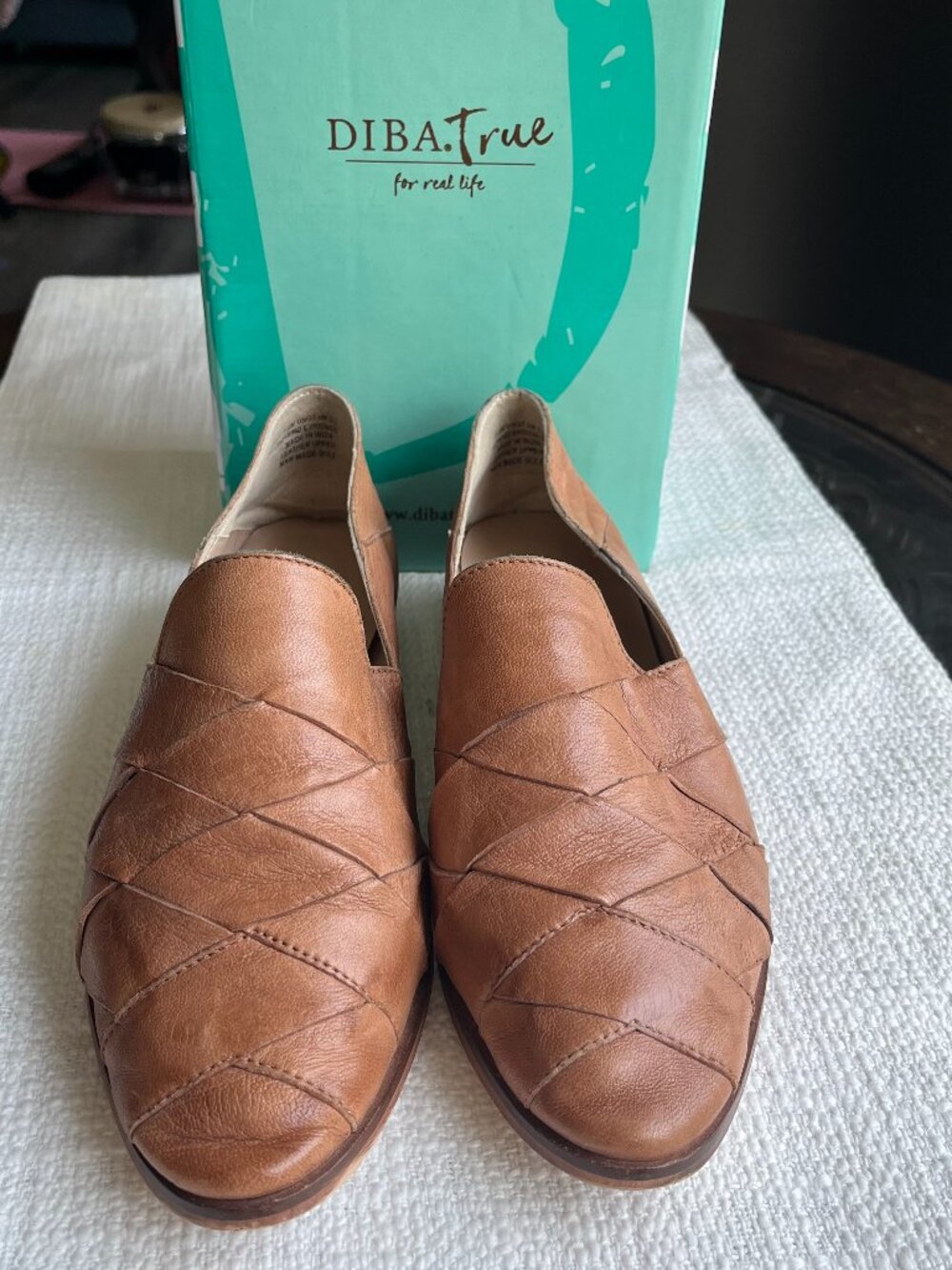Diba True No Evidence Leather Women Loafer